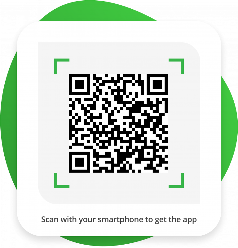 QR code to download Evergreen Life app