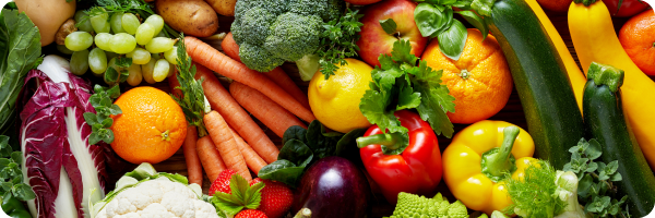 Fruits and vegetables