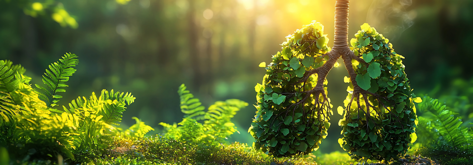 Asthma COPD nature environmental therapies